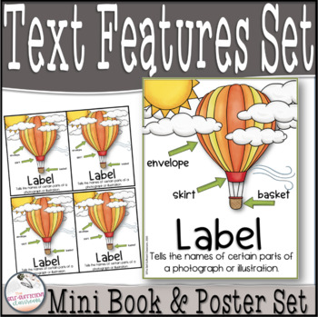 Text Feature Mini Flip Book & Posters Set