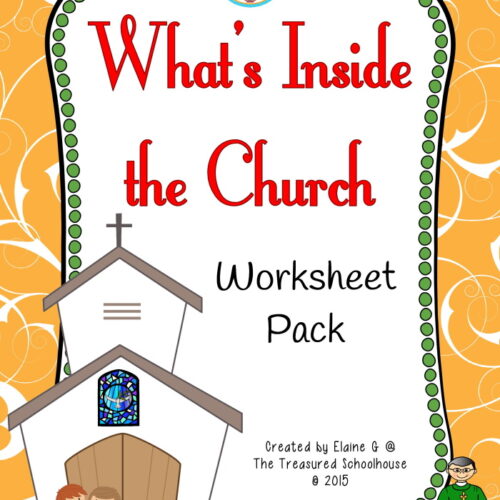 What's Inside the Church Worksheet Pack 1's featured image