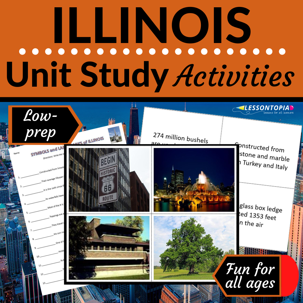 Illinois | Unit Studies | Activities