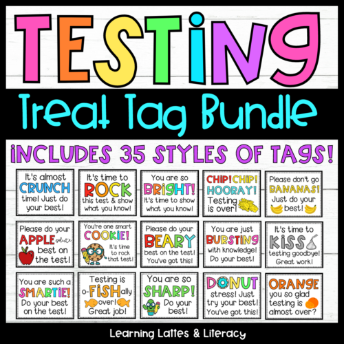 Testing Treat Tags Candy Testing Gift Tags Smart Cookie Smartie Donut Stress Assessment Gift Tags's featured image