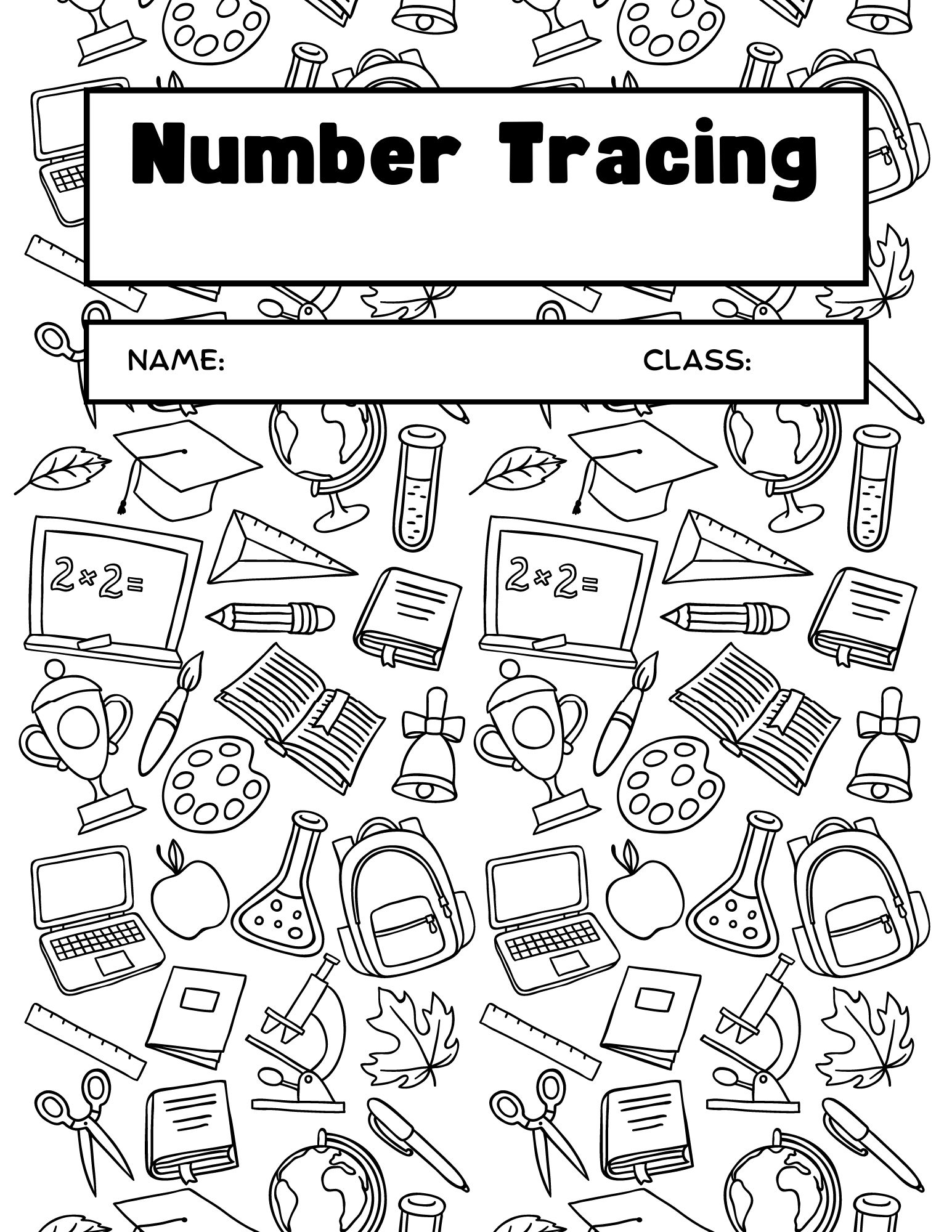 Number Tracing 1-9