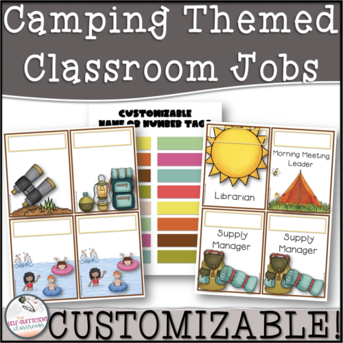 Camping Themed Classroom Jobs's featured image