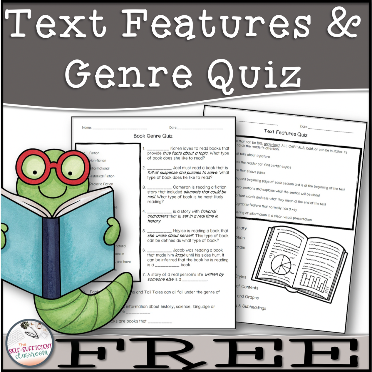 Genre and Text Evidence Quiz