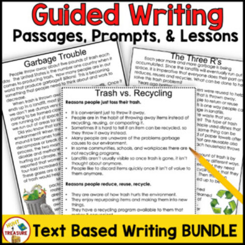 Guided Text Based Writing | Paired Passages and Prompts's featured image