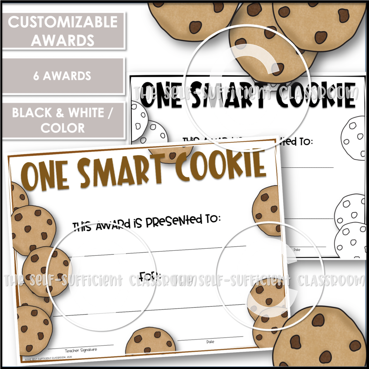 One Smart Cookie Award Classful