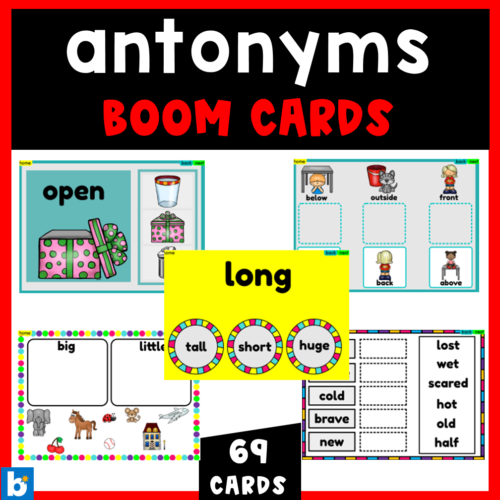 Antonyms - Opposites Boom Cards's featured image