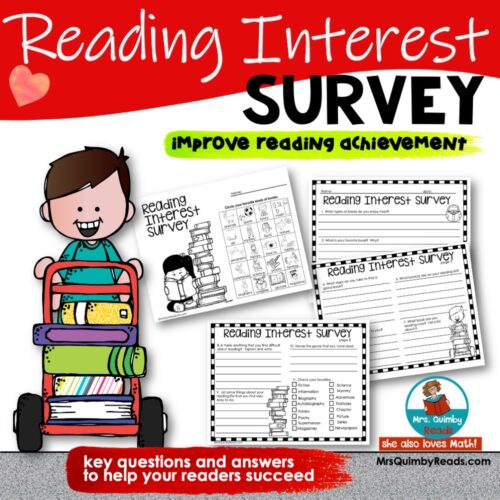 Reading Interest Survey | Assessment | Primary Grades's featured image
