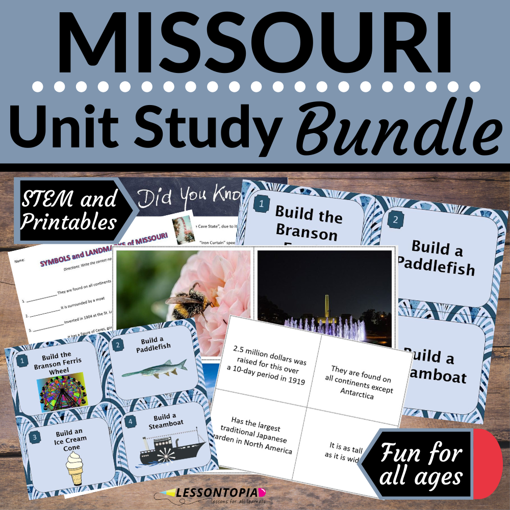 Missouri | Unit Studies | Bundle
