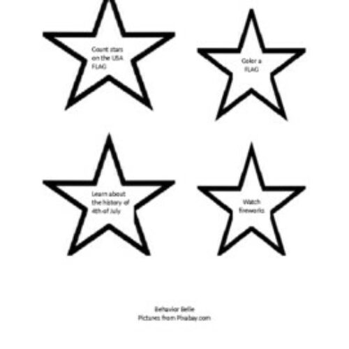Social Emotional Learning: 4th of July Specific Positive Coping Skills Coloring's featured image