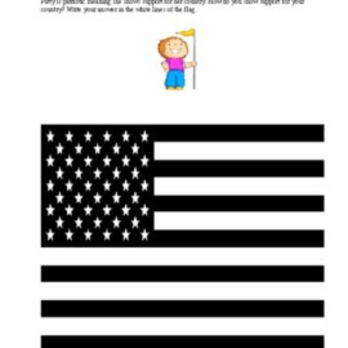 Social-Emotional Learning: Patriotic Patty (Fourth of July Themed) Character's featured image