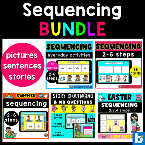 Sequencing Stories with Pictures Boom Cards's featured image