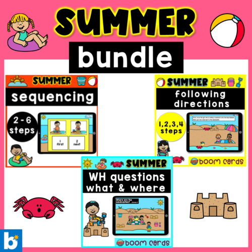 Summer Activities Boom Cards's featured image