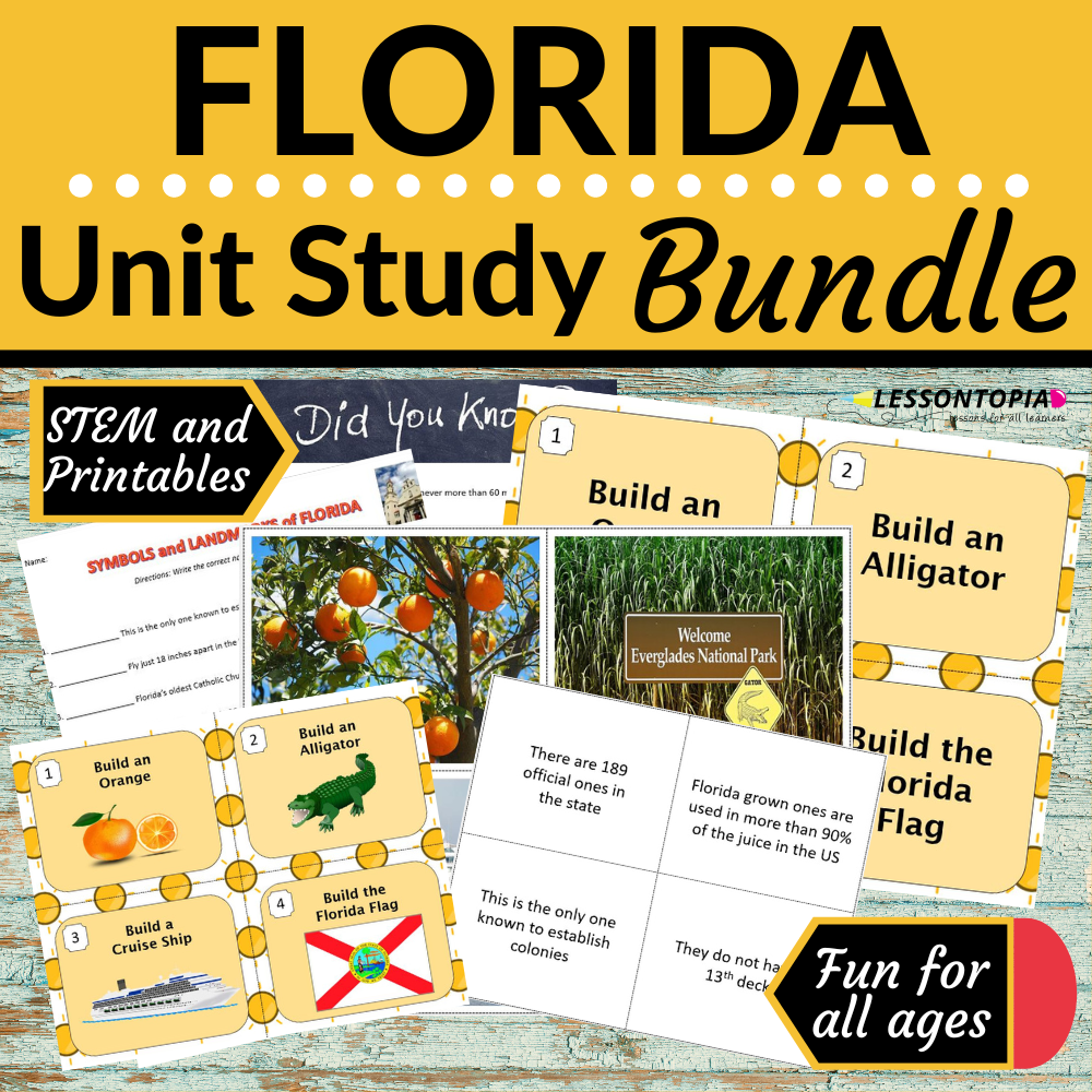 Florida | Unit Studies | Bundle