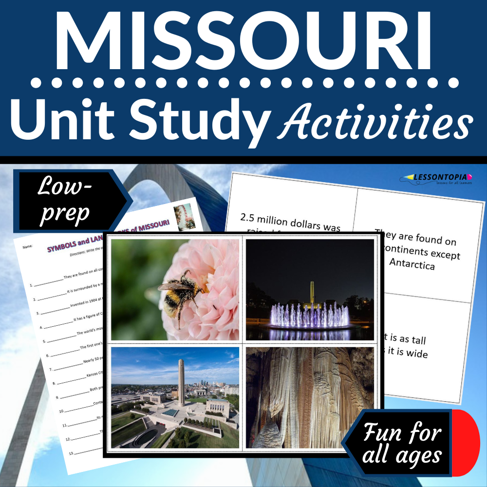 Missouri | Unit Studies | Activities