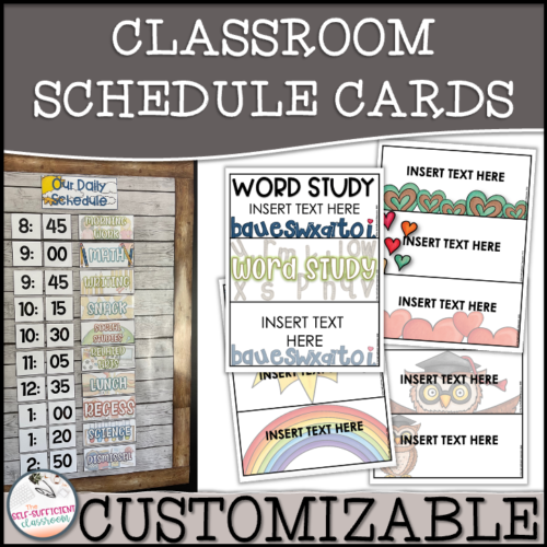 Daily Classroom Schedule's featured image