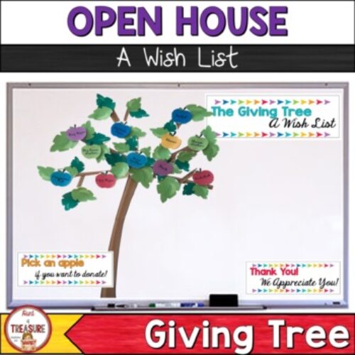 Open House Teacher Wish List for Back to School's featured image