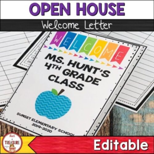 Open House Meet the Teacher Letter | Editable's featured image