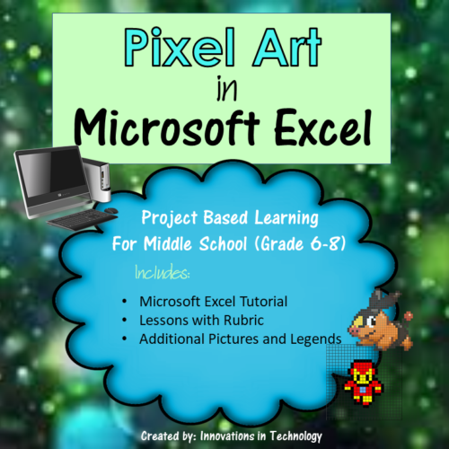 Pixel Art in Microsoft Excel or Google Sheets's featured image