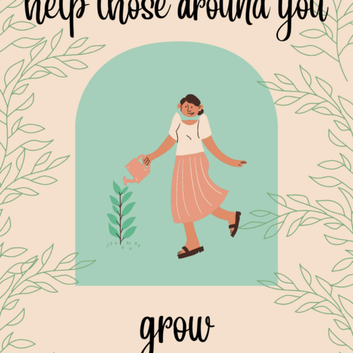 Help Each other Grow Poster's featured image
