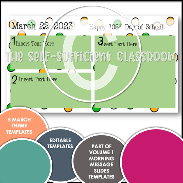 March Google Slides Classful March Google Slides Classful