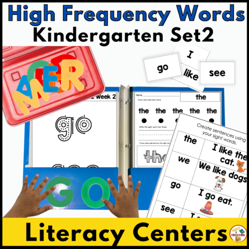 Benchmark Advance High Frequency Word Activities | Kindergarten Unit 2's featured image