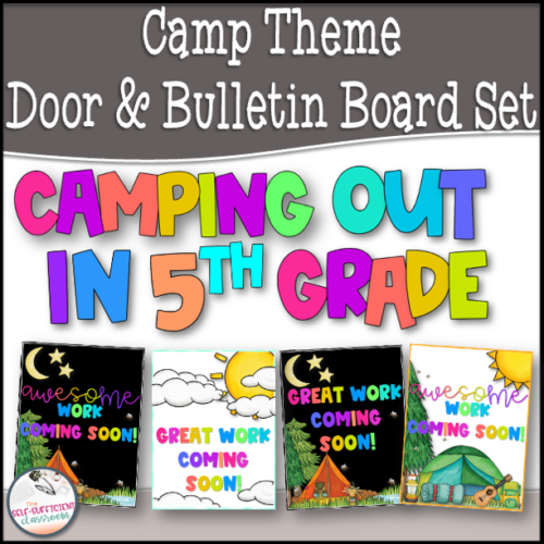 Camping Theme Classroom Decor's featured image