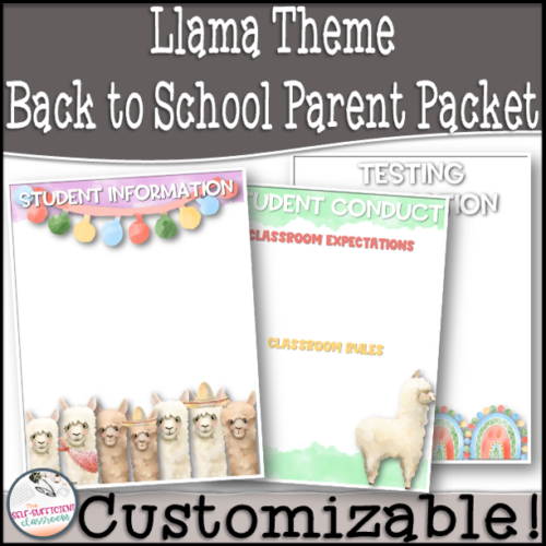 Llama Back to School Forms For Parents's featured image