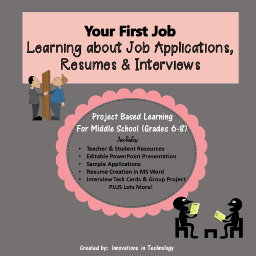 Your First Job: Learning about Job Applications, Resumes & Interviewing's featured image