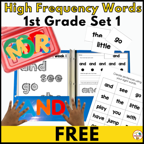 Benchmark Advance High Frequency Word Activities | 1st Grade Unit 1's featured image