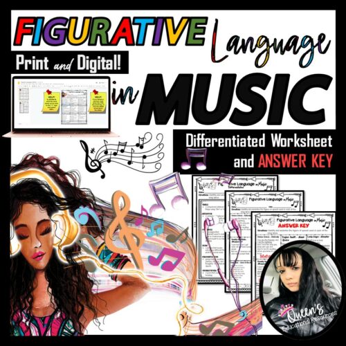 Figurative Language in Music (Print and Digital)'s featured image