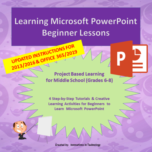 Learning to Use Microsoft PowerPoint - Beginner Lessons