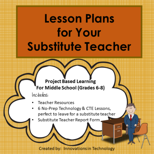 Lesson Plans for Your Substitute Teacher