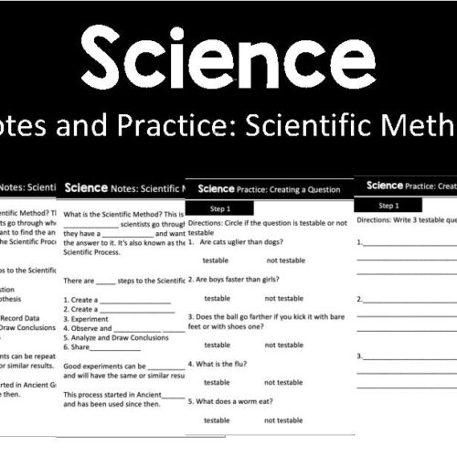 Science Notes and Practice-Scientific Method's featured image