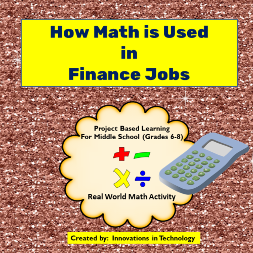Money Math Good Job Real World Math - How Math is Used in Finance Jobs - Classful