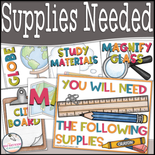 Supplies Needed's featured image