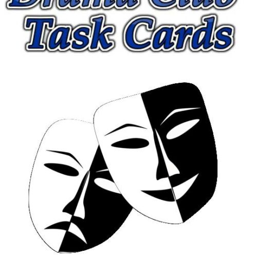 Drama Club Improv Task Cards - Theater Game, Acting Exercise, Activity's featured image