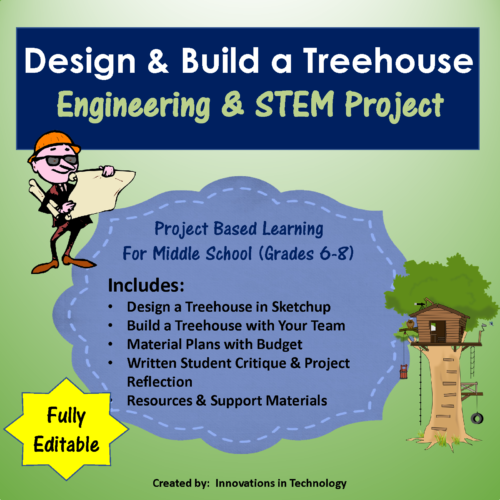 Design & Build a Treehouse - STEM Project's featured image