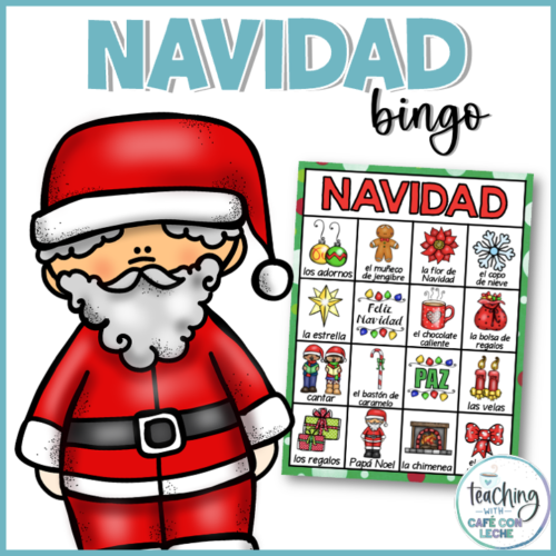 Bingo de Navidad - Christmas Bingo in Spanish's featured image