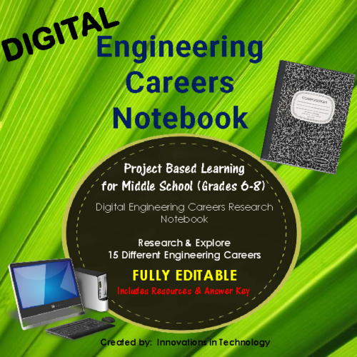 Engineering Careers Research - Digital Notebook's featured image