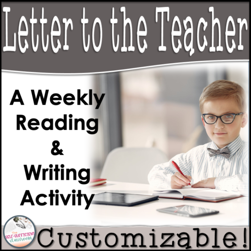 Letter to the Teacher- A Weekly Reading and Writing Activity's featured image