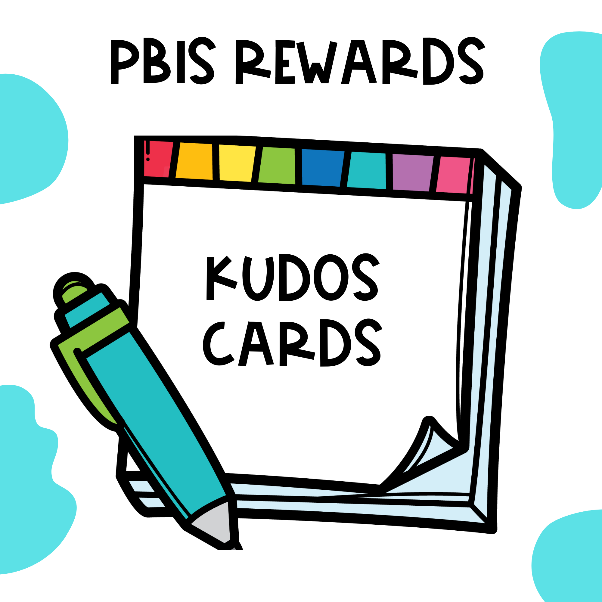 PBIS Reward-Kudos Card Set