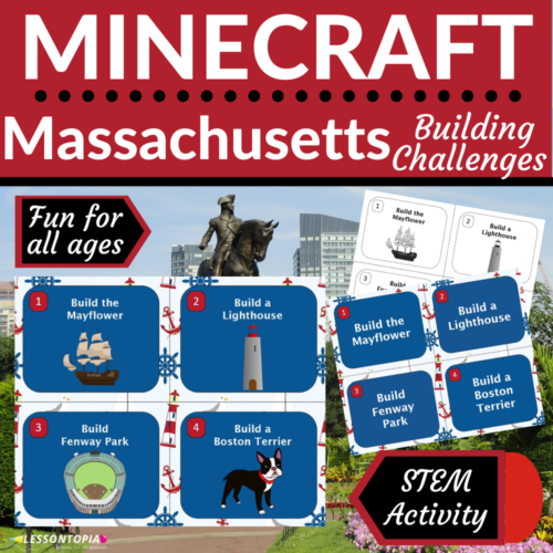 Minecraft Challenges | Massachusetts | STEM Activities's featured image