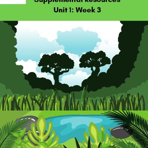 MyView Supplemental Resources: Unit 1 Week 3 (Third Grade)'s featured image