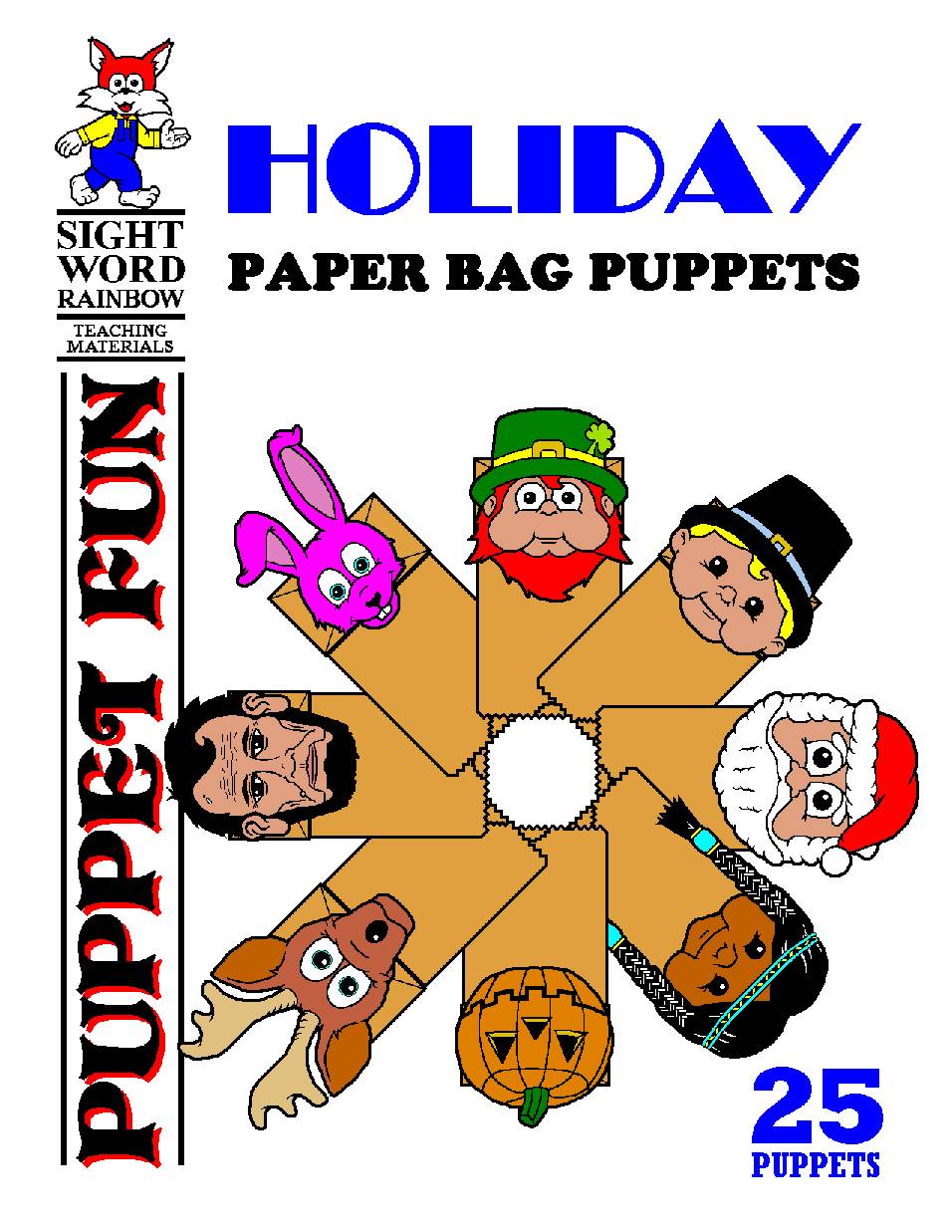 Holiday Paper Bag Puppets - Classful