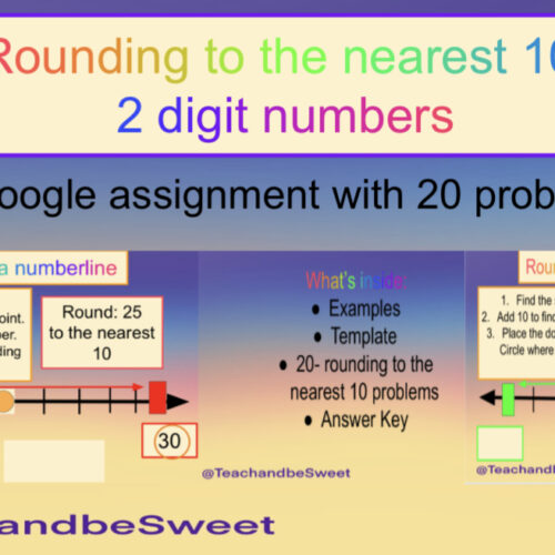 Rounding 2-digit numbers on a number line's featured image