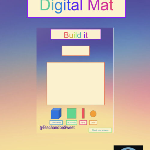Digital Build it Mat- Place Value blocks's featured image