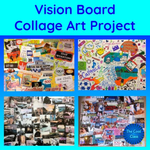 Vision Board Collage Art Project Powerpoint Slideshow With Examples's featured image