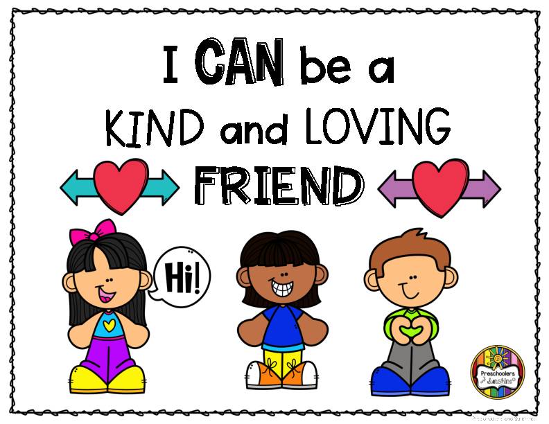 I CAN be a Kind and Loving Friend (Social Story)
