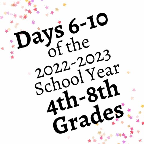 Days 6-10 of the 2022-2023 School Year's featured image
