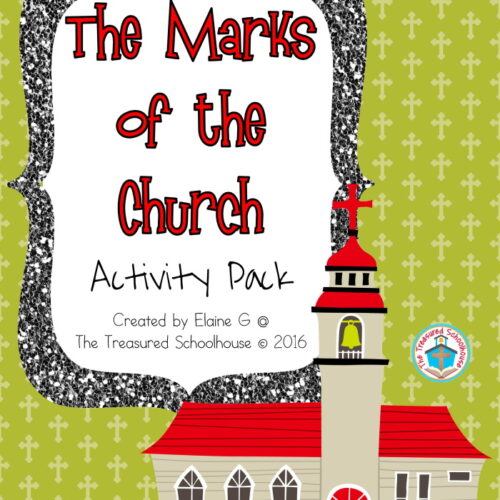 The Marks of the Church Activity Pack's featured image